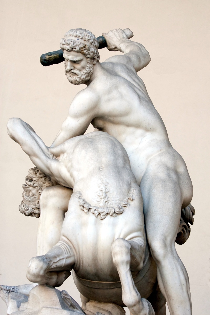 sculpture, human representation, 2K, built structure, day, high renaissance, the past, palazzo vecchio, close-up, piazza della signoria, creativity, statue