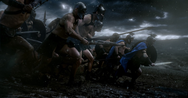 rise, war, water, still, people, fighting, violence, Rise of an Empire, full length, battle, screenshot, aggression, adult, transportation, 300 Spartans
