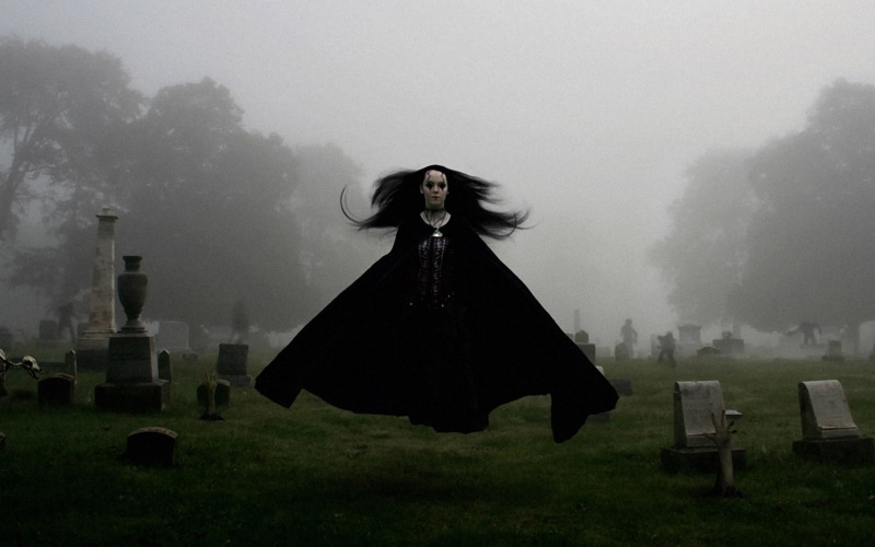 gothic, scary, mood, sorrow, cemetery, horror, spooky, fog, art, dark, women, grave, digital, ghost, girl, 1080P, sad, creepy, manip