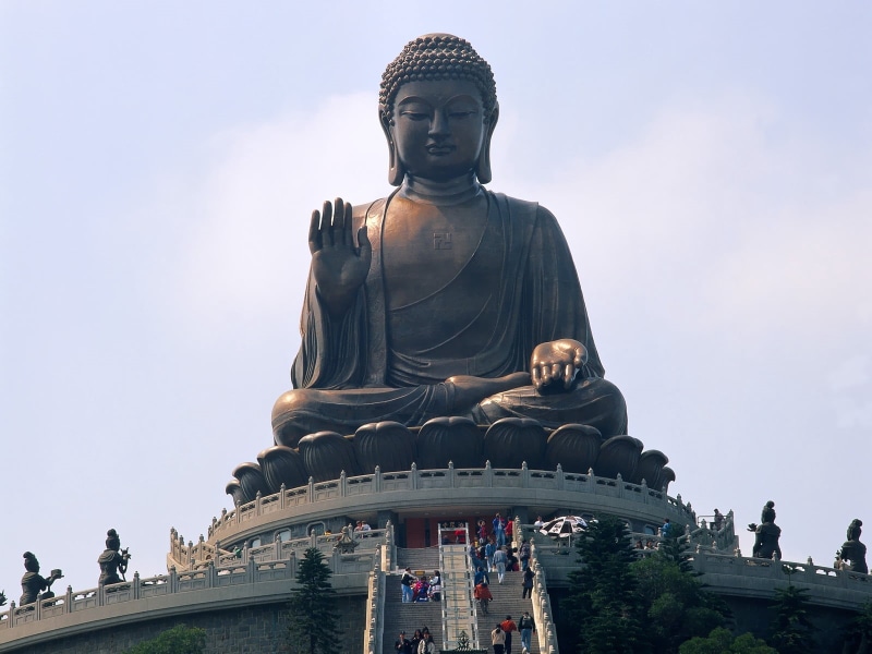architecture, ancient, thailand, nature, creativity, landmark, travel destinations, male likeness, thai Culture, meditating, gautama, wat, spirituality