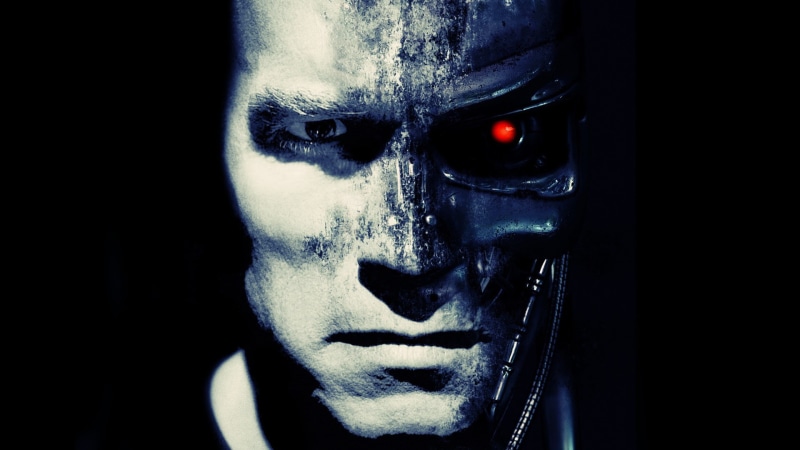 schwarzenegger, terminator, cyborg, machine, hd, movies, 1080P, robot, arnold