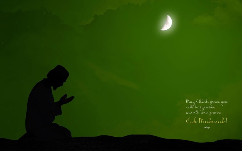moon, ground, Eid, scenics - nature, beauty in nature, muslim, person, Festivals / Holidays, illuminated, communication, space, men, namaz, people, nature