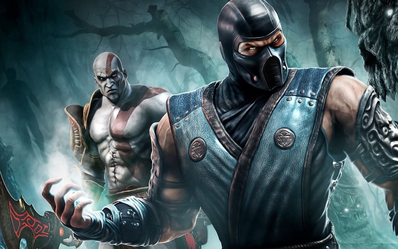 mortal, Kratos, protection, heroes, evil, kombat, adult, disguise, aggression, mask, spooky, digital, horror, headwear, government, Sub-Zero, Mortal Kombat