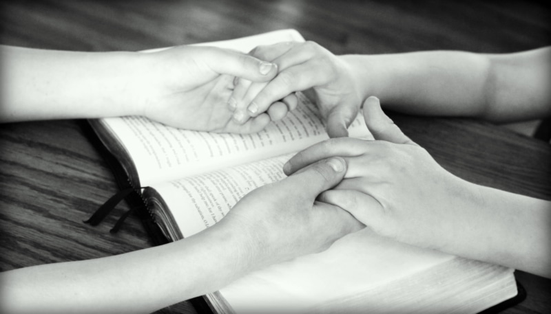 love, heaven, women, females, positive emotion, hands, prayer, bible, people, close-up, bonding, togetherness, read, human hand, page, bible study, indoors