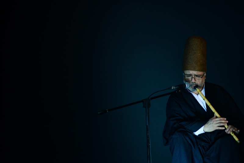 standing, Religion, males, copy space, business, men, one man only, muslim, indoors, holding, spirituality, dark, music, 5K, one person, turkey, Sufi