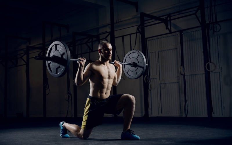 weight training, healthy lifestyle, exercising, indoors, workout, human muscle, strength, gym, muscular build, shirtless, sports training, Sports, adult