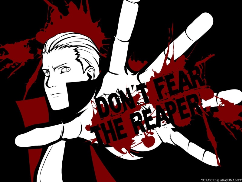 selective coloring, anime, 720P, typography, Hidan, Akatsuki, Naruto Shippuuden