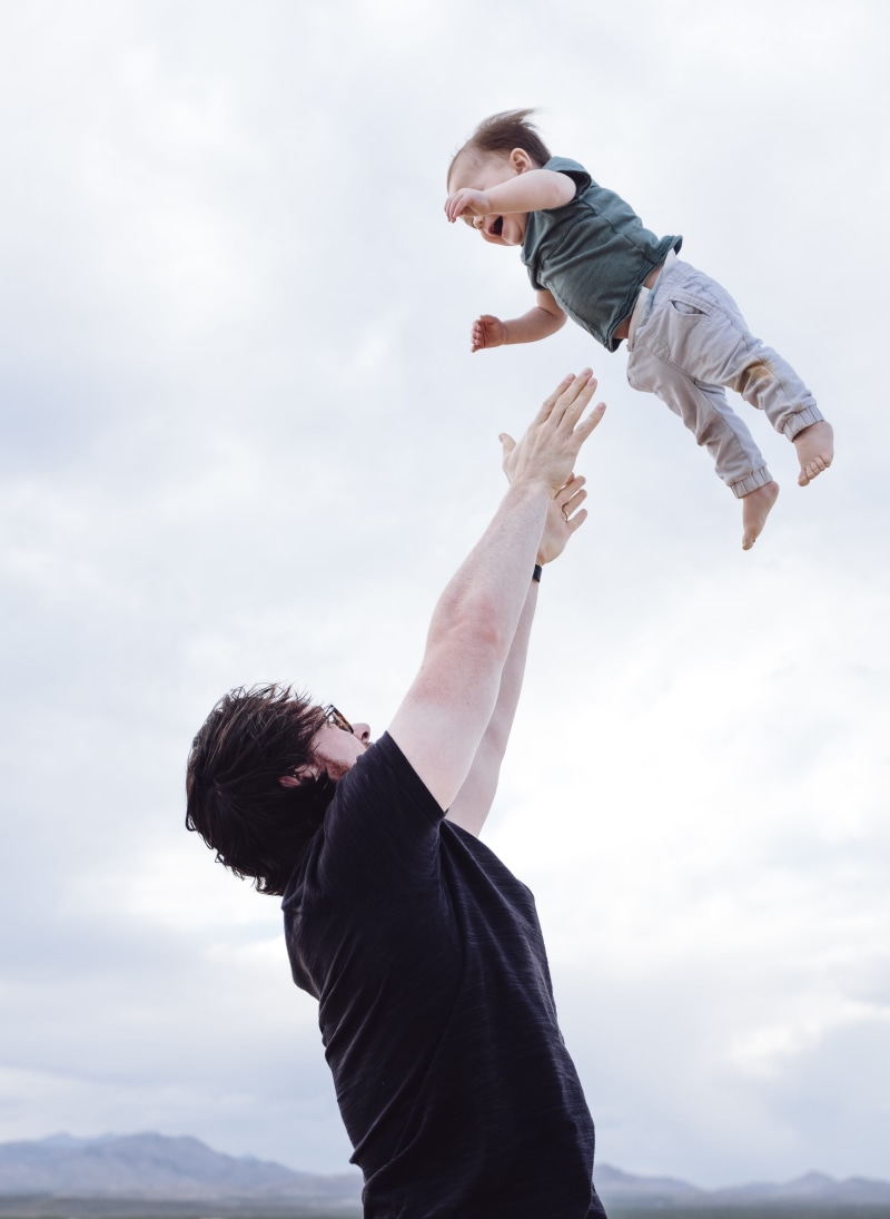 family, males, parenting, human arm, denim, apparel, 4K, finger, dance pose, clothing, adventure, nature, leisure activities, outdoors, real people, young men