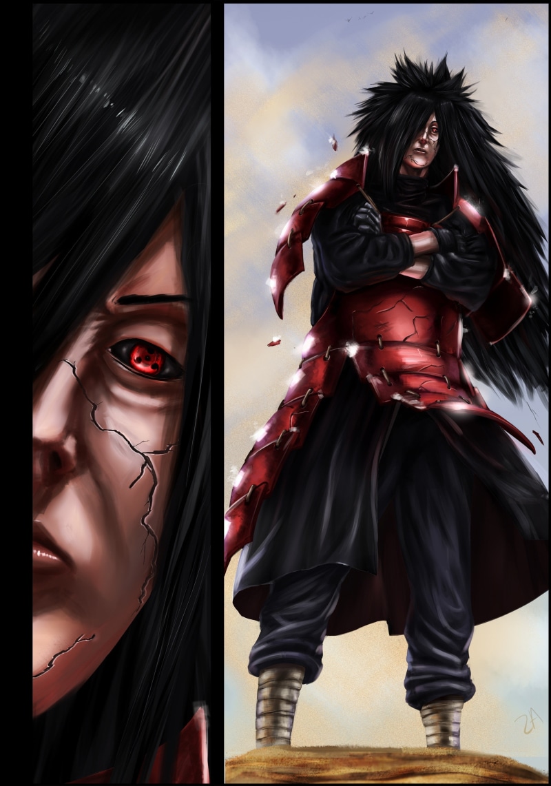 uchiha, shippuden, sharingan, madara, tensei, 2K, naruto, edo Phone HD ...