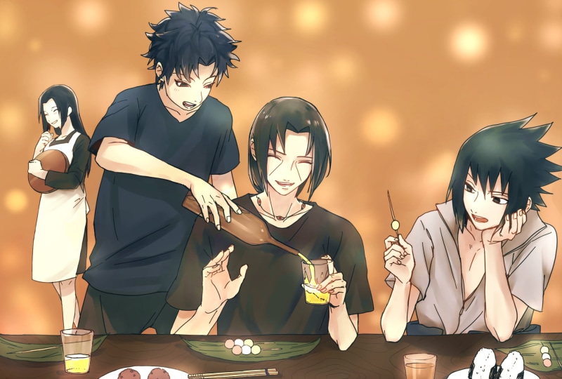 Shisui Uchiha, 1080P, Naruto, Mikoto Uchiha, Sasuke Uchiha, Itachi Uchiha