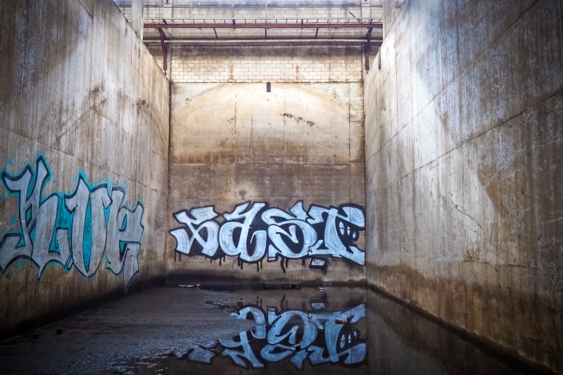 industrial building, communication, creepy, ruin, forget, broken, Rooms, hall, architecture, lapsed, dirt, weathered, pforphoto, empty, graffiti, ailing
