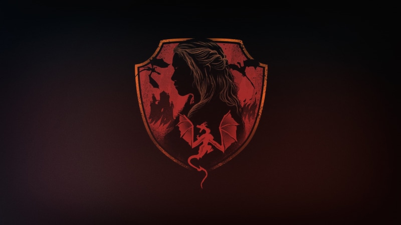 by Vincenttrinidad, Vincenttrinidad, Dragon’s house, Game of Thrones, Dragon’s house crest, Minimalism, by Vincent Trinidad, Vincent Trinidad, Background