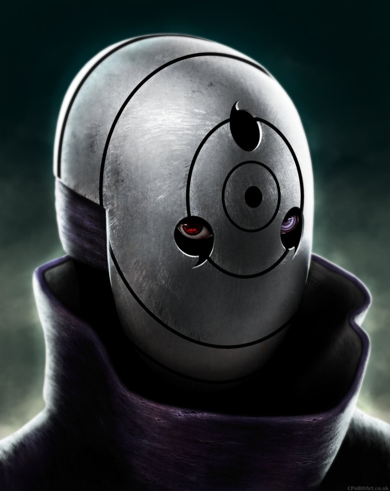 Naruto Shippuuden, mask, Tobi, anime, 1080P, Uchiha Obito, anime boys