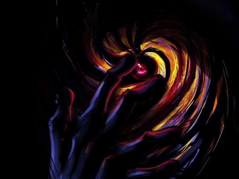 480P, naruto, Darkness, mask, tobi, bleach, art, hd, anime, akatsuki, dark