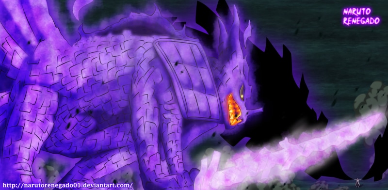 Susanoo (Naruto), Kurama (Naruto), Anime, Naruto, 1080P