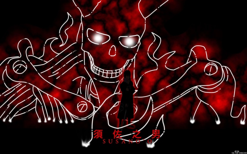 1080P, Sasuke Uchiha, Susanoo (Naruto), Anime, Naruto