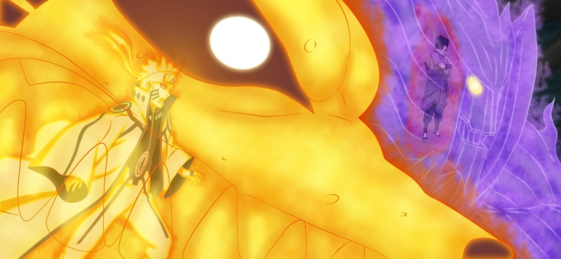 1080P, Sasuke Uchiha, Anime, Kurama (Naruto), Naruto, Susanoo (Naruto), Naruto Uzumaki