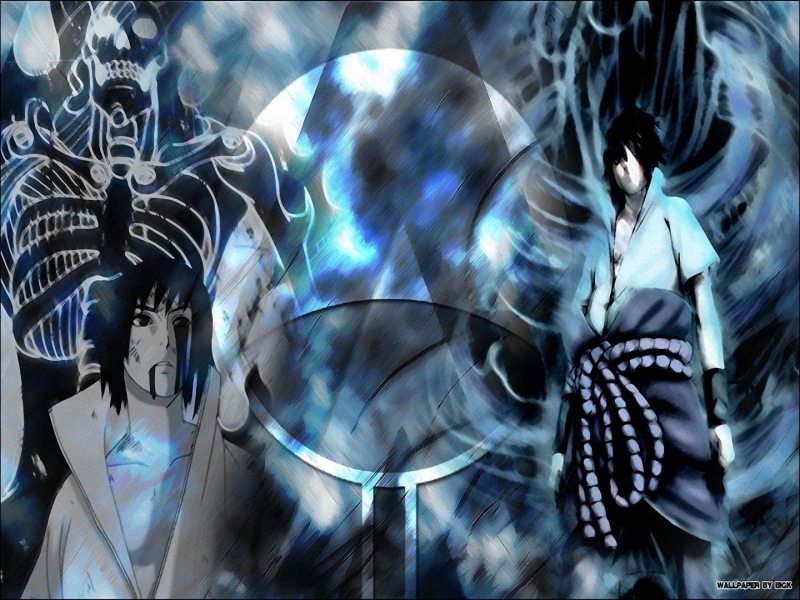 720P, Susanoo (Naruto), Naruto, Sasuke Uchiha, Anime
