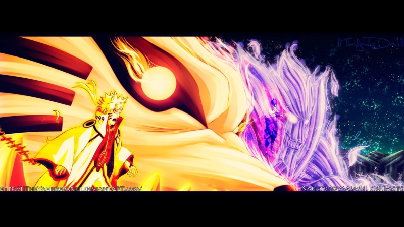 Susanoo (character), Kyuubi, 1080P, Uzumaki Naruto, Naruto Shippuuden