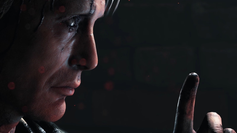 video Game Characters, video games, horror, Hideo Kojima, Mads Mikkelsen, Death Stranding, face, 4K