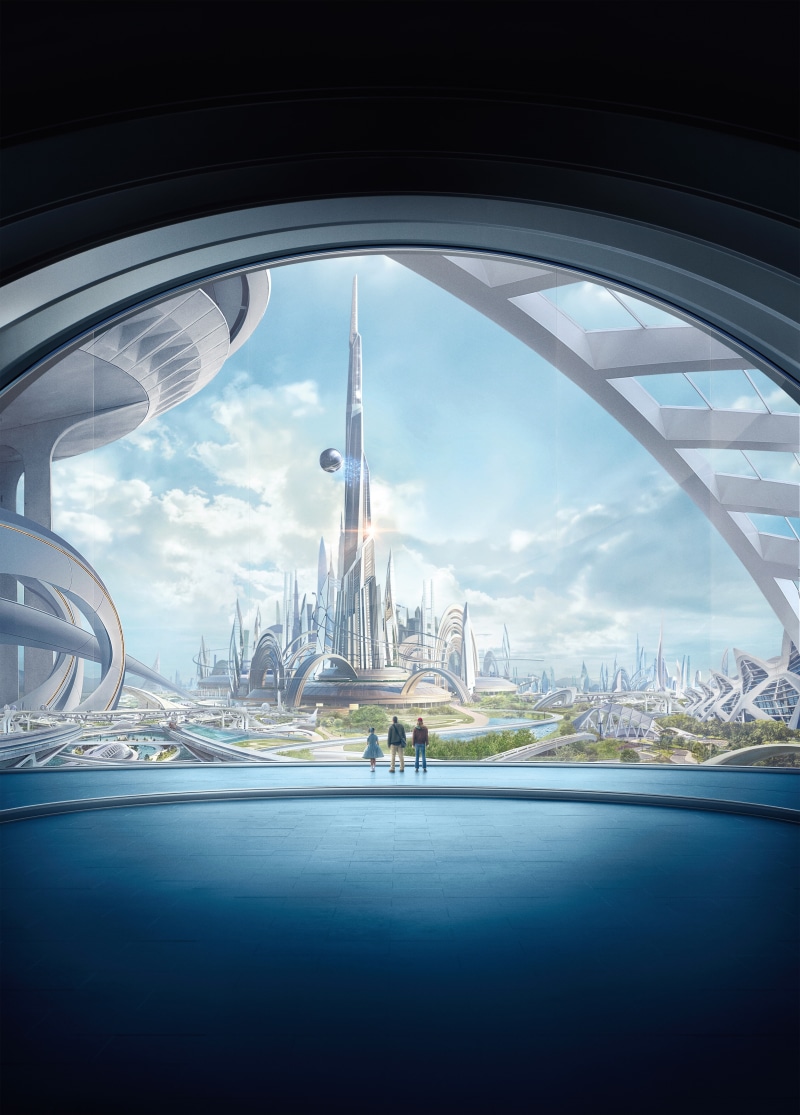 cloud - sky, reflection, city, building exterior, building, nature, connection, bridge, Fantasy, modern, travel destinations, outdoors, Tomorrowland, day