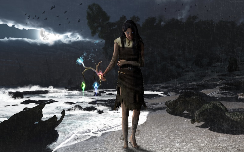 Path of Exile, PC, screenshot, fantasy, witch, MMO, 4K, Best Games 2015