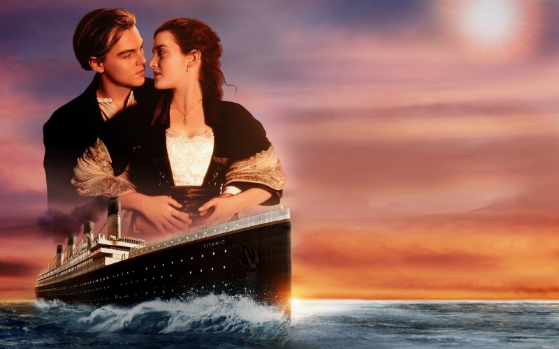 nature, sea, pair, dusk, caucasian Ethnicity, Titanic, fun, women, heterosexual Couple, togetherness, real people, females, beauty, males, love, summer