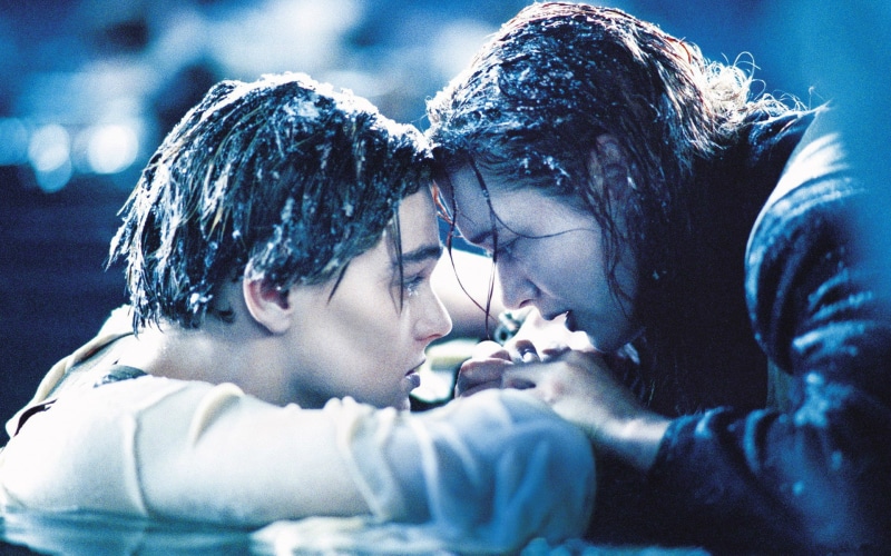 titanic, dicaprio, rose, mood, winslett, romance, actress, jack, love, celebrities, people, cold, winslet, emotion, situation, still, 1080P, movie, death