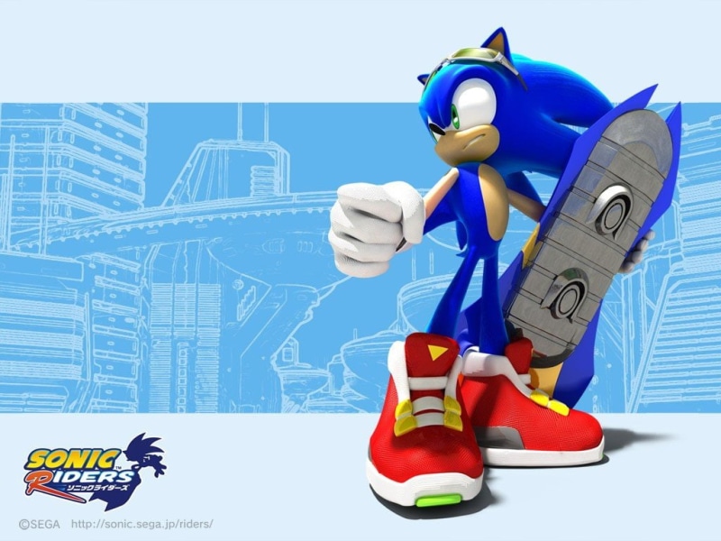 Sonic The Hedgehog, Sonic, 480P, Hoverboard, Sonic Riders