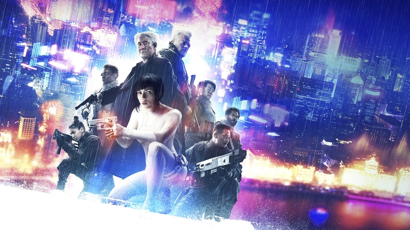 Ghost in the Shell (2017), Scarlett Johansson, 5K, Movie