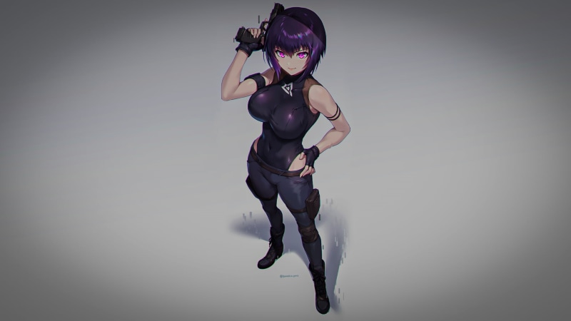 1080P, anime girls, Ghost in the Shell, Major Motoko Kusanagi, anime
