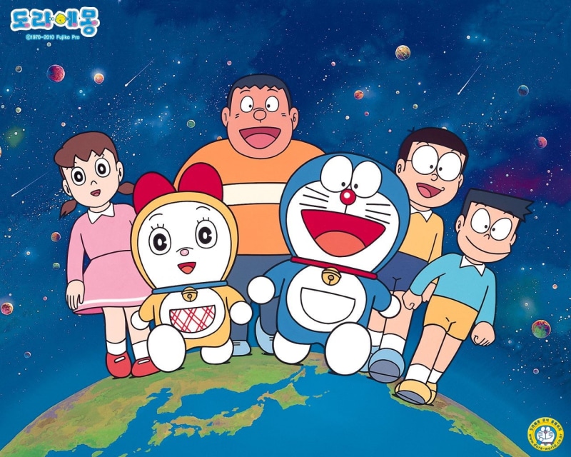 720P, Doraemon, Anime