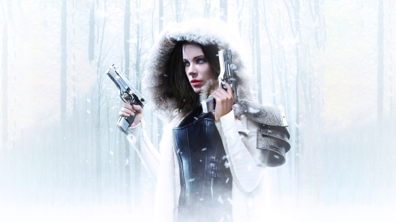 Kate Beckinsale, White, Beautiful, Underworld 5, Lakeshore Entertainment, Women, Snow, Screen Gems, Wonderful, 2016, Selene, Adventure, Wood, Immortal