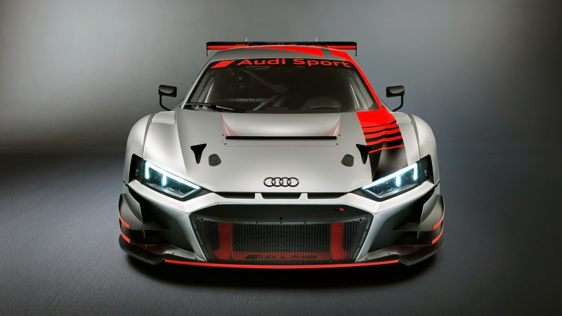 race car, sports car, audi, 4K, sports car racing, audi r8 lms