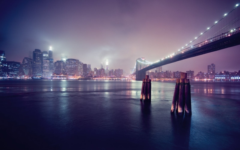 gray, light - Natural Phenomenon, office building exterior, Manhattan, bay, harbor, built Structure, brooklyn Bridge Park, building Exterior, skyscraper