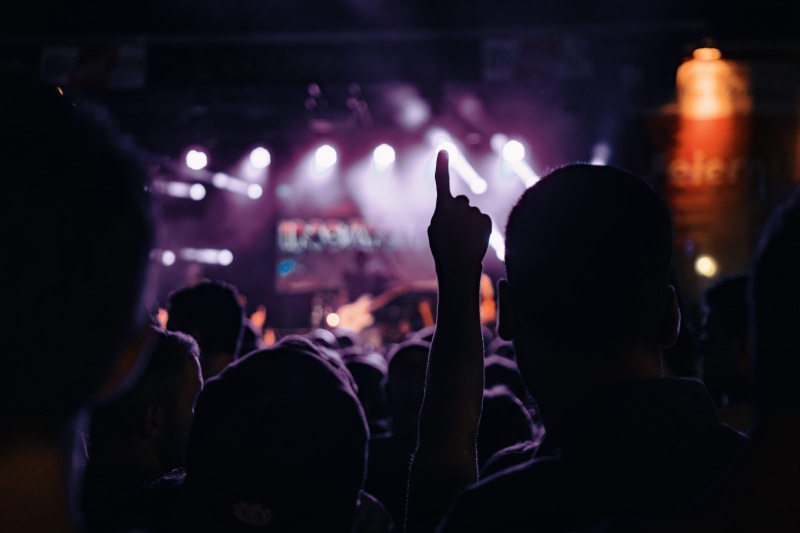 Music Concert, young Adult, audience, concert, nightlife, Concert, arms raised, 5K, enjoyment, music Festival, festival, real people, excitement, lighting Equipment
