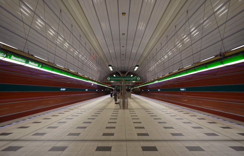 bright, terminal, motion, city, empty, perspective, people, diminishing perspective, station, transportation system, transportation, urban, architecture