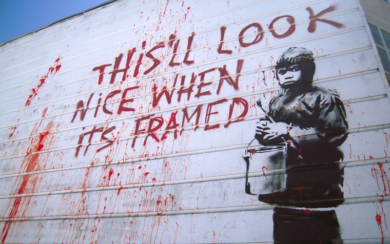 hd, 1080P, digital/artwork, graffiti, banksy