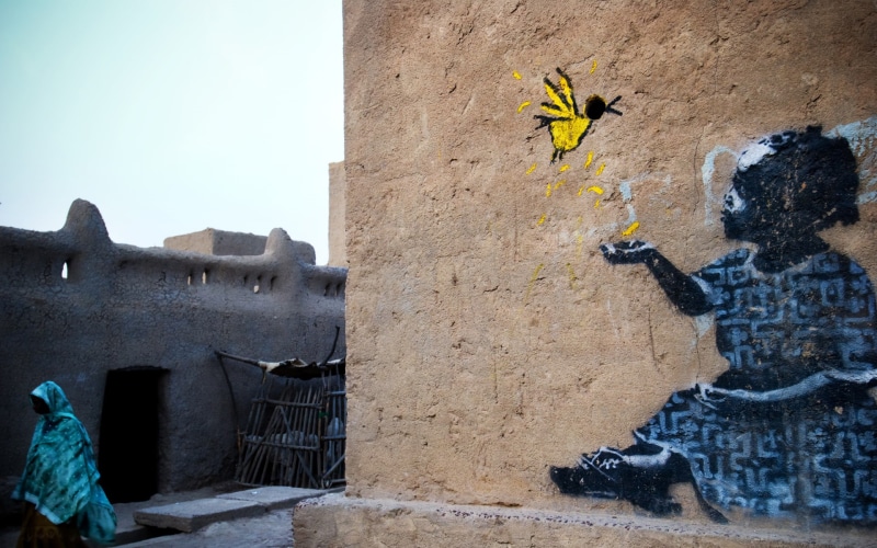digital/artwork, graffiti, hd, banksy, 1080P