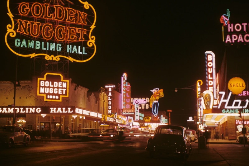 las, Golden Nugget, communication, uSA, nugget, illuminated, transportation, photo, Las Vegas, city Life, lighting Equipment, neon Light, urban Scene, mode of transportation