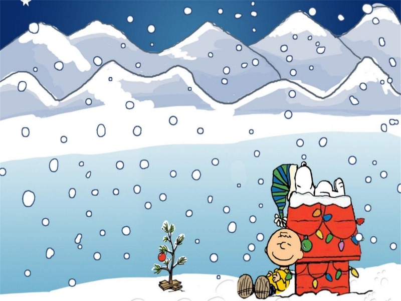 peanuts, Snoopy, Brown, christmas, charlie, 720P, comics