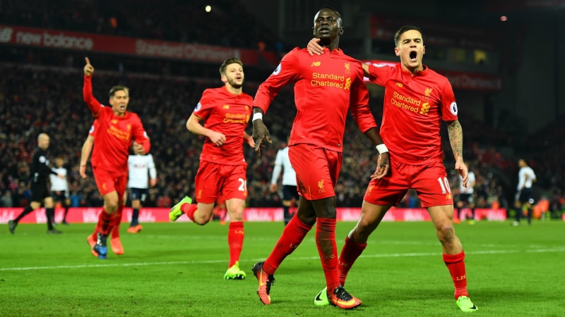 sports clothing, Football Player, 1080P, soccer player, Anfield Road, Philippe Coutinho, clothing, athlete, soccer field, Roberto Firmino, ball, Liverpool FC
