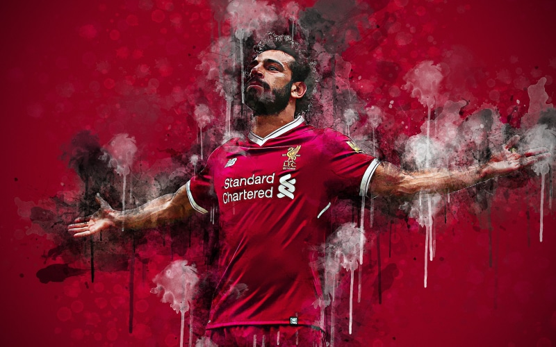 Soccer, Mohamed Salah, Liverpool F.C., 4K