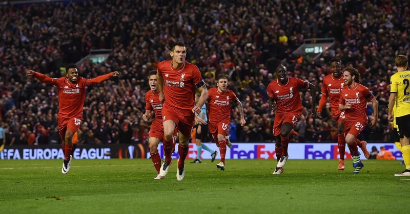 crowd, men, clothing, Premier League, soccer, motion, soccer field, Liverpool FC, sport, large group of people, sportsman, team sport, group of people