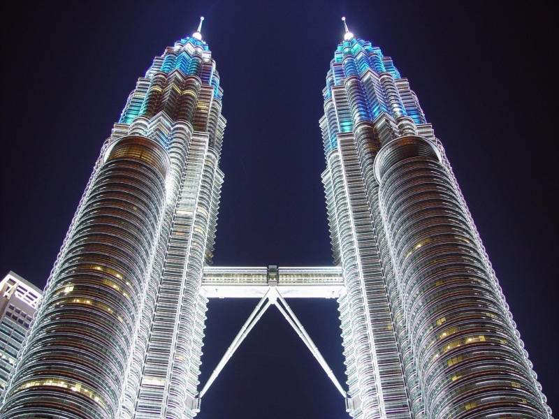 highest, malaysia, petronas twin towers, tower, twin, post modern, southeast asia, lumpur, pryce, kuala, 1080P, photography, towers, petronas