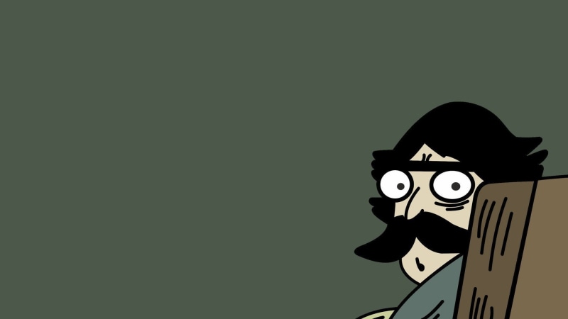 1080P, dad, meme, mustache, stare, staredad, cartoons, minimalistic