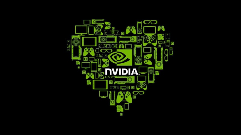 Nvidia, controllers, heart, 1080P