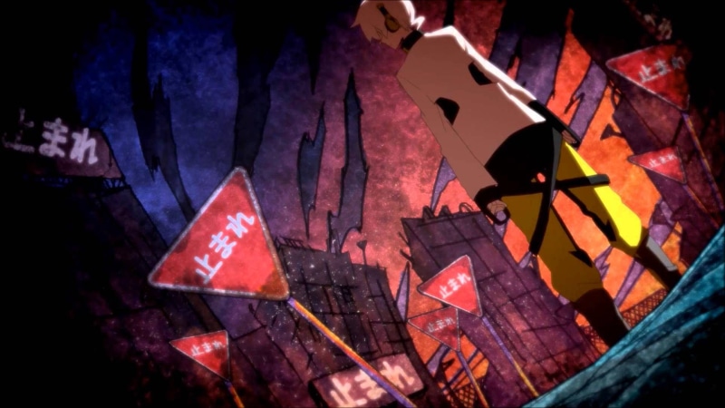 red, flame, city, nature, wireless technology, night, illuminated, Kagerou Project, motion, Konoha (Kagerou Project), people, wood - material, anime, burning