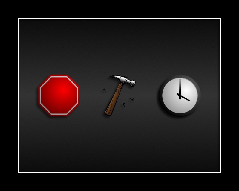 black background, auto post production filter, music, songs, black color, nails, minimalism, equipment, studio shot, humor, stop, indoors, communication