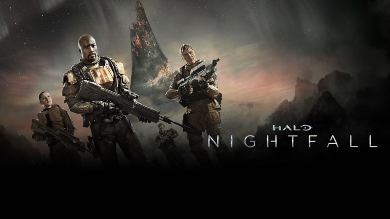 military uniform, men, Halo, clothing, battle, black, determination, people, uniform, aggression, army soldier, gun, Halo: Nightfall, standing, military